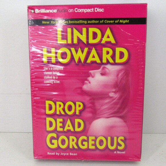 Brilliance Audio on Compact Disc Linda Howard Drop Dead Gorgeous A Novel - Picture 1 of 7